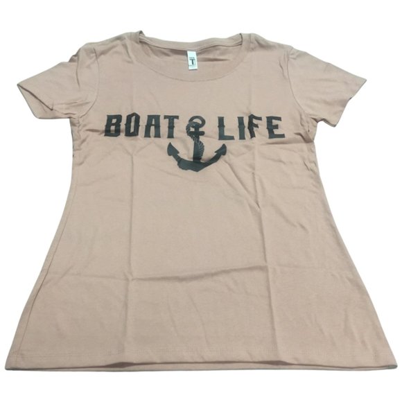 Boat Shirts for Women Boating T Shirt Boat Salt Lake Life - Picture 1 of 3